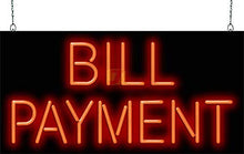 Load image into Gallery viewer, Bill Payment Neon Sign
