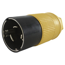 Load image into Gallery viewer, Conntek 50A 125V SS1-50P 3 Wires Connection Marine Shore Power Male Locking Plug

