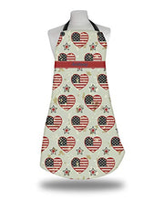 Load image into Gallery viewer, RNK Shops Americana Apron Without Pockets w/Name or Text
