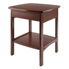 Load image into Gallery viewer, Winsome Wood Claire Accent Table, Walnut
