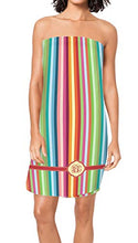 Load image into Gallery viewer, YouCustomizeIt Retro Vertical Stripes Spa/Bath Wrap (Personalized)
