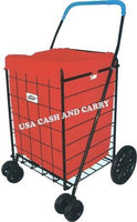 PrimeTrendz TM Red Water Resistant Shopping Cart Liner (Liner Only) by USA Cash and Carry