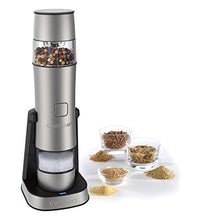 Load image into Gallery viewer, Cuisinart SG-3 Stainless Steel Rechargeable Salt, Pepper and Spice Mill

