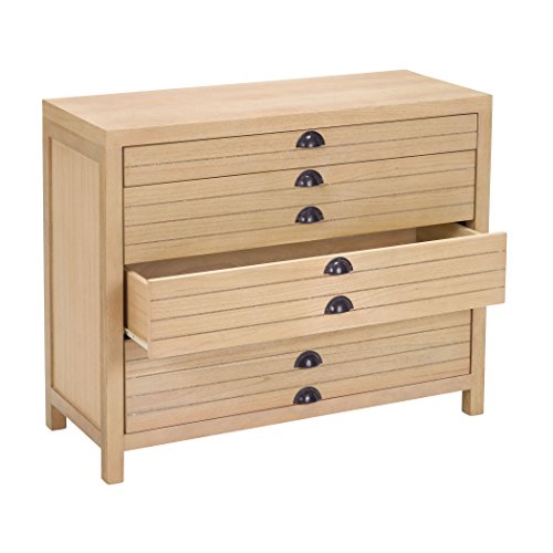 Dimond Home Four Drawer Flat File Cabinet, 29