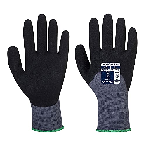 Portwest Dermiflex Ultra Glove Handling Work Protective Safety Grip Resistant ANSI 105, X Large