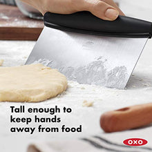 Load image into Gallery viewer, OXO Stainless Steel Good Grips Multi-Purpose Scraper &amp; Chopper, 1 Count

