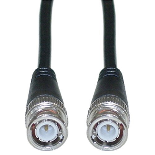 C&E BNC RG59/U Coaxial Cable Black BNC Male 50-Feet