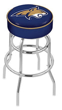 Load image into Gallery viewer, 30&quot; L7C1-4&quot; Montana State Cushion Seat with Double-Ring Chrome Base Swivel Bar Stool by The Holland Bar Stool Company
