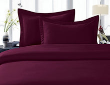 Load image into Gallery viewer, Elegance Linen 1500 Thread Count Wrinkle Resistant Ultra Soft Luxurious Egyptian Quality 3-Piece Duvet Cover Set, Full/Queen, Purple
