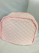 Load image into Gallery viewer, 2 Slice Toaster Cover (11&quot;x6.5&quot;x7.5&quot;) / Quilted Double Faced Cotton, Pink
