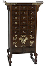 Load image into Gallery viewer, Oriental Furniture Korean Style 18 Drawer Herbal Medicine Chest
