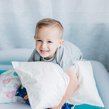 Load image into Gallery viewer, Little Sleepy Head Toddler Pillowcase 13 x 18-100% Cotton &amp; Hypoallergenic (White Envelope)
