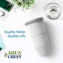 Load image into Gallery viewer, AQUA CREST ZeroWater Replacement Filters, Compatible with ZeroWater ZR-017 Pitchers and Dispensers (Pack of 2)
