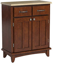 Load image into Gallery viewer, Buffet of Buffet Cherry Medium with Natural Wood Top by Home Styles

