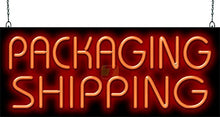 Load image into Gallery viewer, Packaging Shipping Neon Sign
