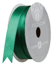 Load image into Gallery viewer, Jillson Roberts 5/8-Inch Double Faced Satin Ribbon Available in 21 Colors, Hunter Green, 6 Spool-Count (FR0925)
