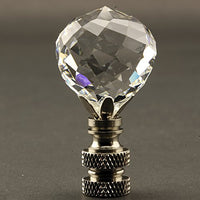 Swarovski Crystal Lamp Finial (Faceted Ball 30 MM)