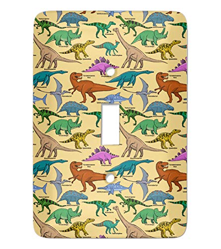 Dinosaurs Light Switch Cover (Single Toggle) (Personalized)