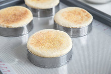 Load image into Gallery viewer, Fox Run 4685 English Muffin Ring Molds, Set Of 4, Silver
