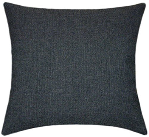 TPO Design Sunbrella Spectrum Carbon Indoor/Outdoor Textured Pillow 16x16