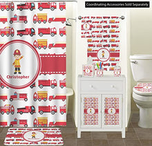 Load image into Gallery viewer, YouCustomizeIt Firetrucks Spa/Bath Wrap (Personalized)
