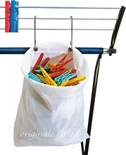 Load image into Gallery viewer, Parodi &amp; Parodi Laundry Peg Bag Waterproof Bag, Polyester, Multicoloured, 15x 21x 2cm
