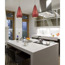 Load image into Gallery viewer, ELK 546-1SLVM-CRC-LED LED Mini Pendant, 6 by 13-Inch, Satin Nickel
