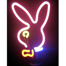 Load image into Gallery viewer, Neonetics Indoor Decoratives Bunny Head Neon Sculpture
