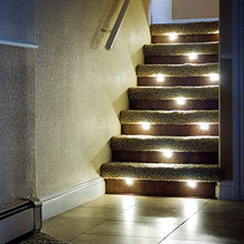 Load image into Gallery viewer, DEKOR LED Recessed Stair Lights Step Lighting for Indoor Outdoor Use (Oil Rubbed Bronze, Indoor Light Kit)
