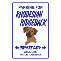 RHODESIAN RIDGEBACK Sign dog pet signs hound vet groomer | Indoor/Outdoor | 12