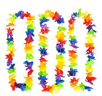 36 inches Rainbow Flower Leis, Case of 144