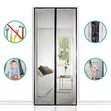 Load image into Gallery viewer, Apalus Magnetic Screen Door, 36&quot;x83&quot; Super Strong Mesh, 28 Magnets from Top to Bottom Ultra Seal Magnets Close Automatically
