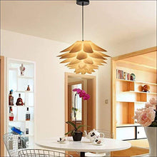 Load image into Gallery viewer, DIY Kit Lotus Chandelier IQ PP Pendant Lampshade Suspension Ceiling Pendant Chandelier Light Shade Lamp For Holiday,Living Room,Bedroom,Study,Dining room Decor Lighting
