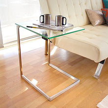 Load image into Gallery viewer, LumiSource Zenn Glass End Table
