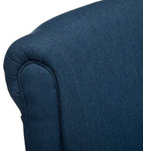 Load image into Gallery viewer, Christopher Knight Home Charell Traditional Fabric Recliner, Navy Blue / Dark Brown
