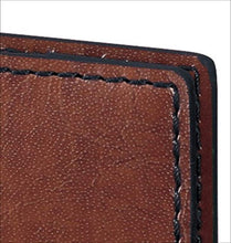 Load image into Gallery viewer, Raymay Fujii ZVN234C Memo Pad with Card Holder, Memo Notebook, Leather, Brown
