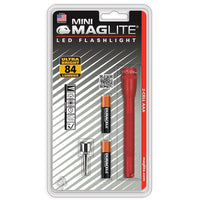 Maglite SP32036 111-Lumen Mini MAGLITE LED Flashlight (Red)