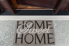 Load image into Gallery viewer, DII Heavy Duty Coir Doormat with Nonslip Vinyl Backing, Welcome Mat Outdoor Entry Way &amp; Front Porch Dcor, Home Sweet Home, Gray, 18x30
