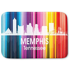 Load image into Gallery viewer, DiaNoche Designs Memory Foam Bath or Kitchen Mats by Angelina Vick - City II Memphis Tennessee, Large 36 x 24 in
