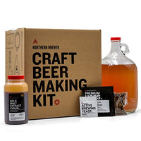 Northern Brewer - 1 Gallon Craft Beer Making Starter Kit, Equipment and Beer Recipe Kit (American Wheat)