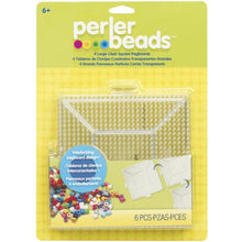 Load image into Gallery viewer, Perler Beads Large Square Pegboards for Kids Crafts, 4 pcs
