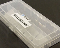 Electronix Express Utility Component Storage Boxes - 2 to 12 Divisions Flexible - Polypropylene