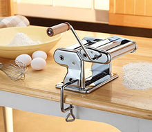 Load image into Gallery viewer, Fantes Pasta Machine, Chromed Steel with Wood Handle, The Italian Market Original since 1906
