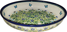 Load image into Gallery viewer, Polish Pottery Oval Baking Dish Unikat Serenity
