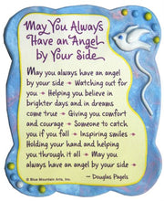 Load image into Gallery viewer, Sculpted Magnet: May You Always Have an Angel, 3.0&quot; x 3.5&quot;
