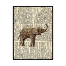 Load image into Gallery viewer, blanket Comfortable Baby Elephant Custom 58&quot; x 80&quot; (Large)
