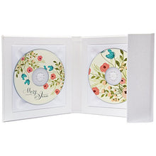 Load image into Gallery viewer, Supreme Double CD/DVD Holder - Holds 2 Discs (White)
