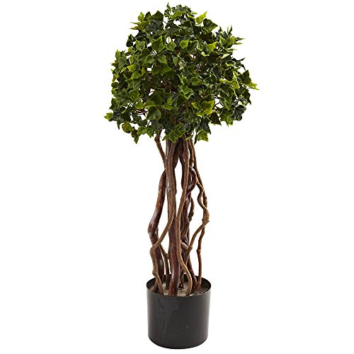 Nearly Natural 2.5? English Ivy Topiary UV Resistant (Indoor/Outdoor)