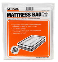 U Haul Twin Mattress Bag For Moving And Storage Protection â?? 87â? X 39â? X 10â? Bag