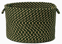 Load image into Gallery viewer, Colonial Mills Brook Farm Utility Basket, 18 by 12-Inch, Winter Green
